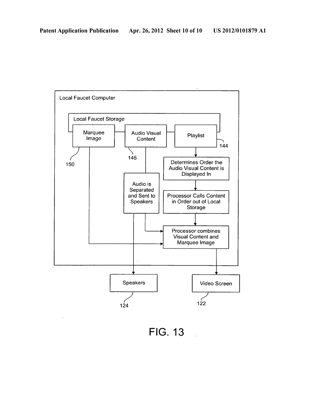 Faucet system and advertising method - diagram, schematic, and image 11