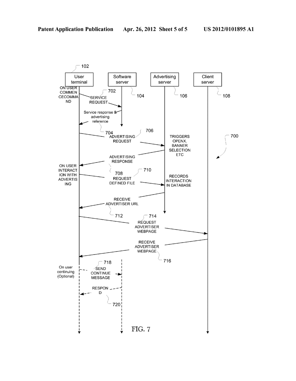 ADVERTISING SYSTEM AND METHOD - diagram, schematic, and image 06