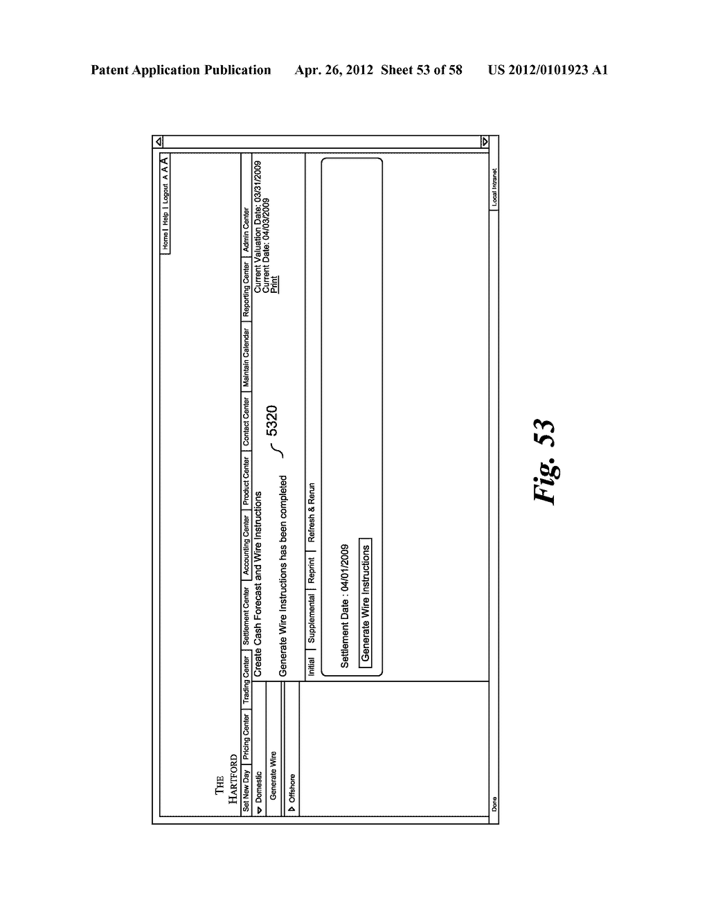 SYSTEM AND METHOD FOR PROCESSING DATA RELATED TO MANAGEMENT OF FINANCIAL     ASSETS - diagram, schematic, and image 54