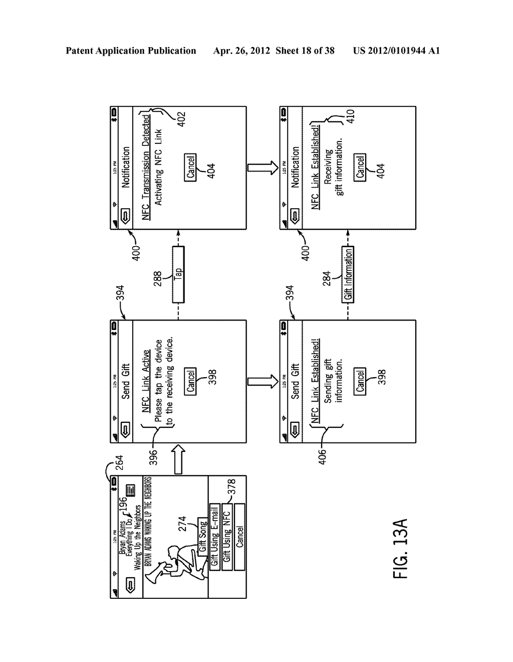 SYSTEM AND METHOD FOR PROCESSING MEDIA GIFTS - diagram, schematic, and image 19