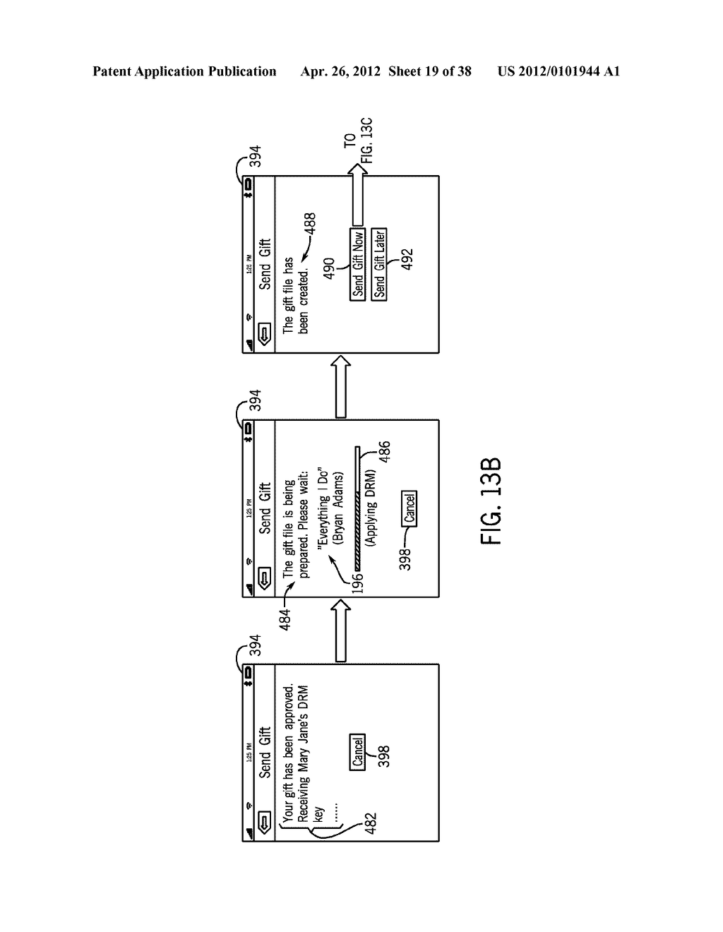 SYSTEM AND METHOD FOR PROCESSING MEDIA GIFTS - diagram, schematic, and image 20