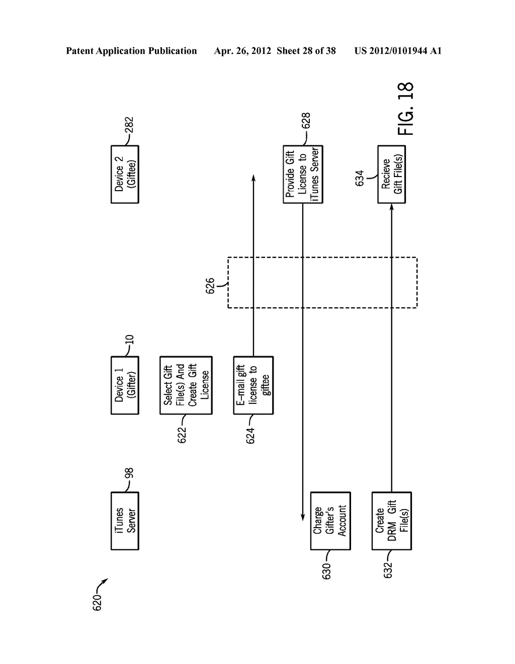 SYSTEM AND METHOD FOR PROCESSING MEDIA GIFTS - diagram, schematic, and image 29