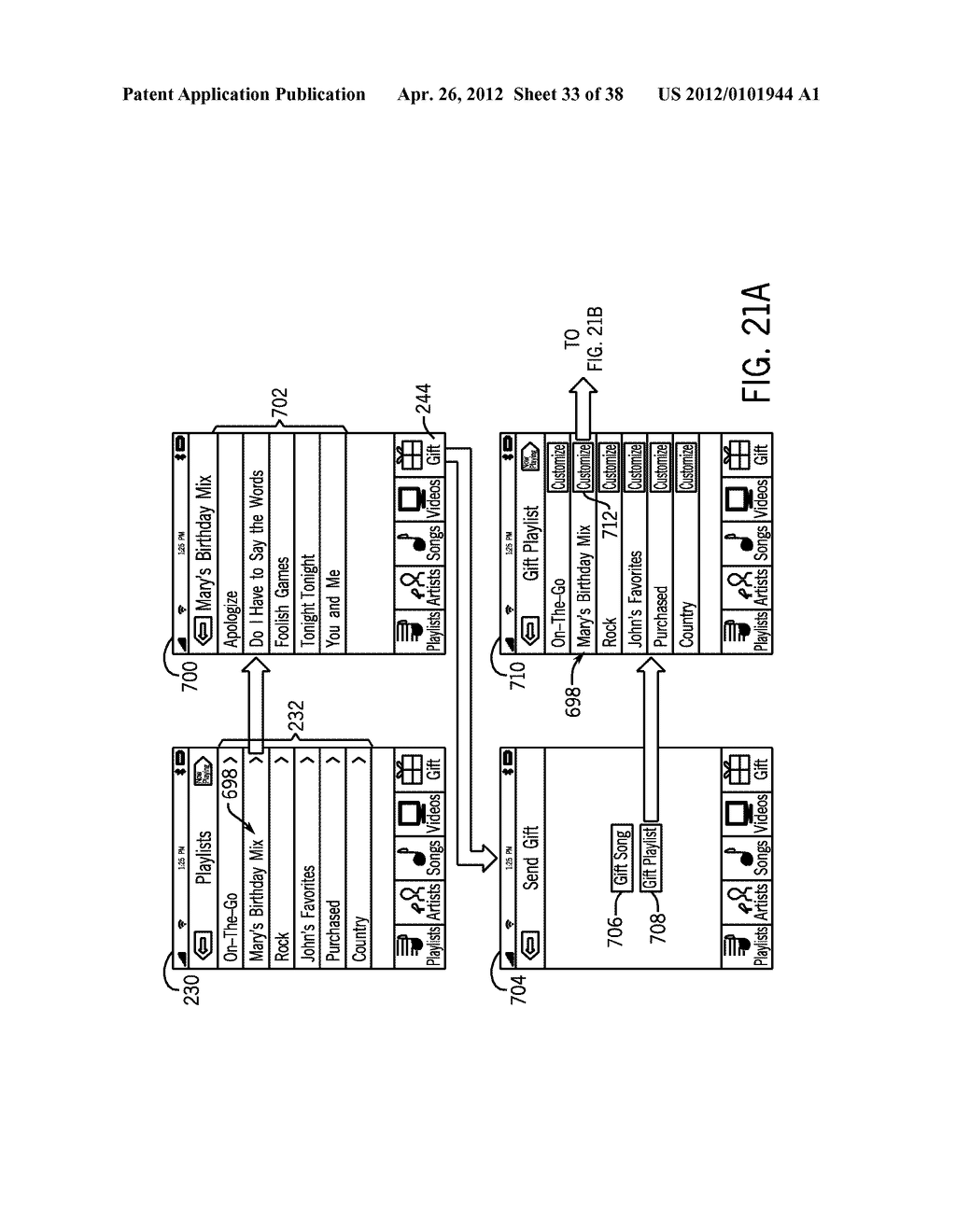 SYSTEM AND METHOD FOR PROCESSING MEDIA GIFTS - diagram, schematic, and image 34