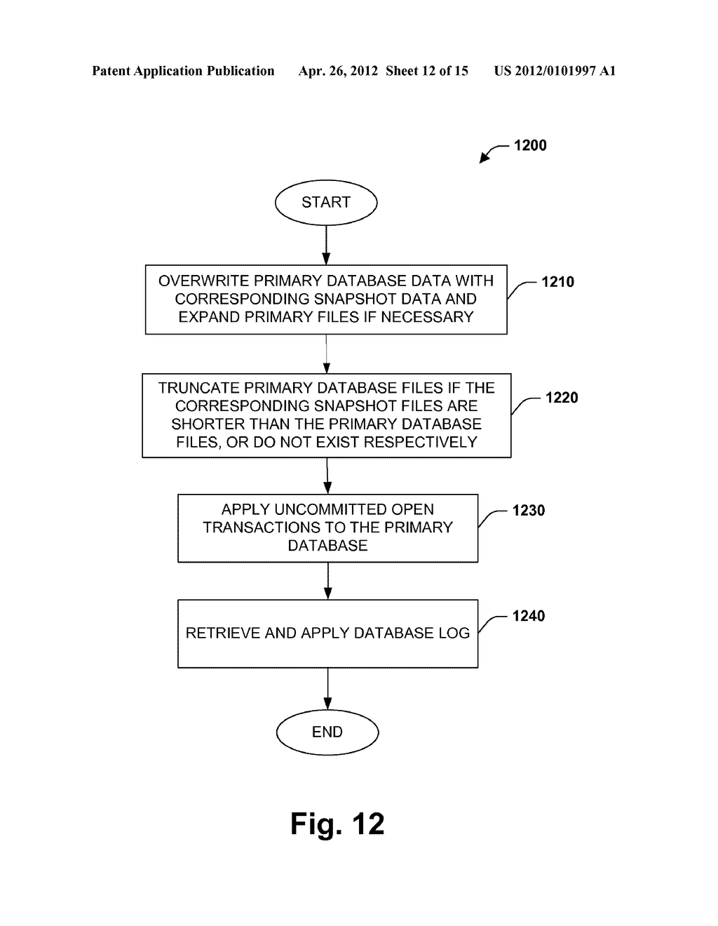 DATABASE DATA RECOVERY SYSTEM AND METHOD - diagram, schematic, and image 13