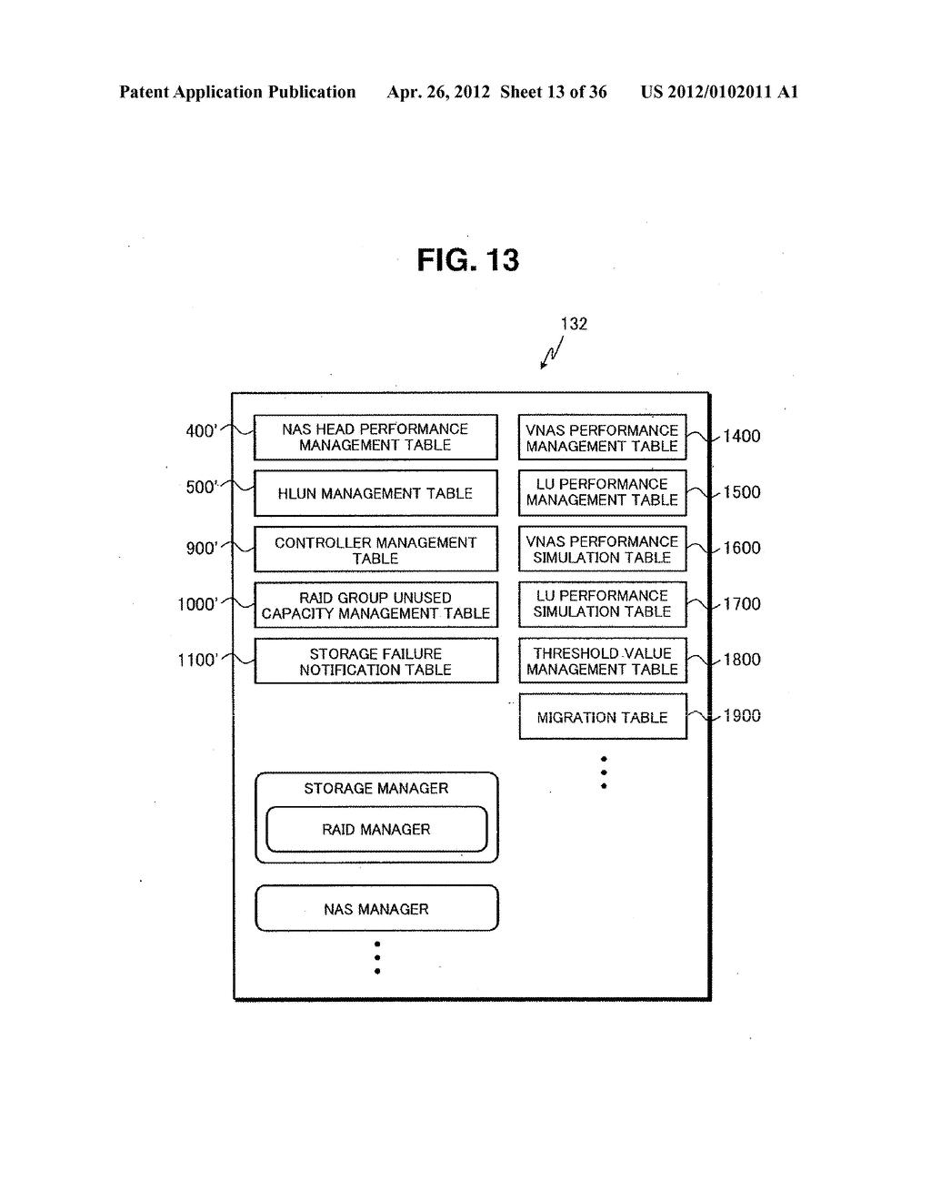 Storage System and Method of Managing a Storage System Using a Management     Apparatus - diagram, schematic, and image 14