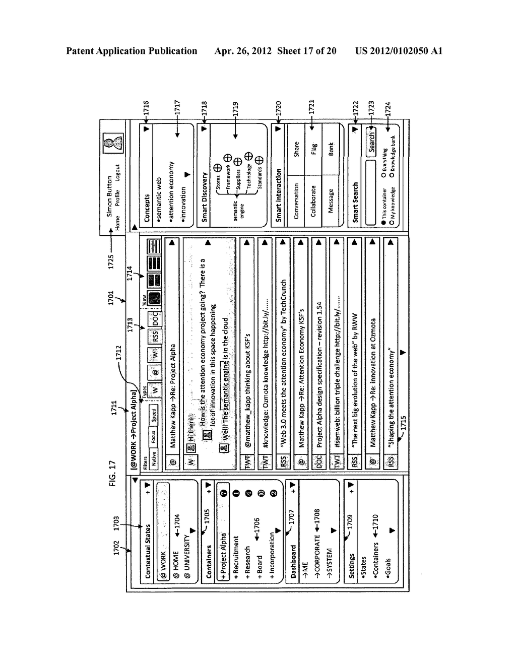 Systems And Methods For Determining Information And Knowledge Relevancy,     Relevent Knowledge Discovery And Interactions, And Knowledge Creation - diagram, schematic, and image 18