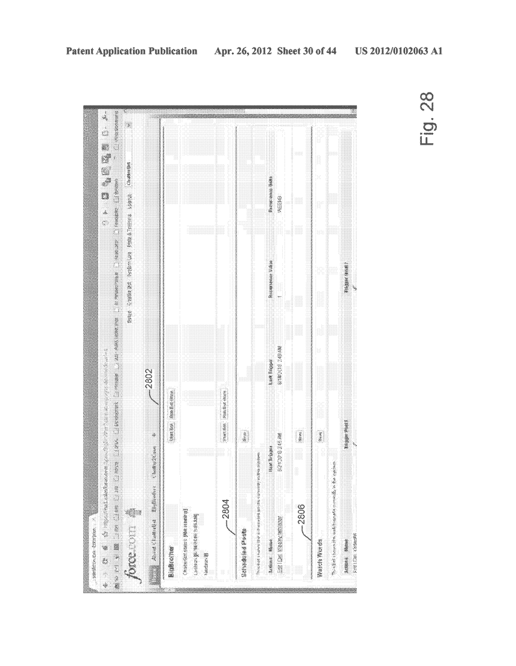 TRIGGERING ACTIONS IN AN INFORMATION FEED SYSTEM - diagram, schematic, and image 31