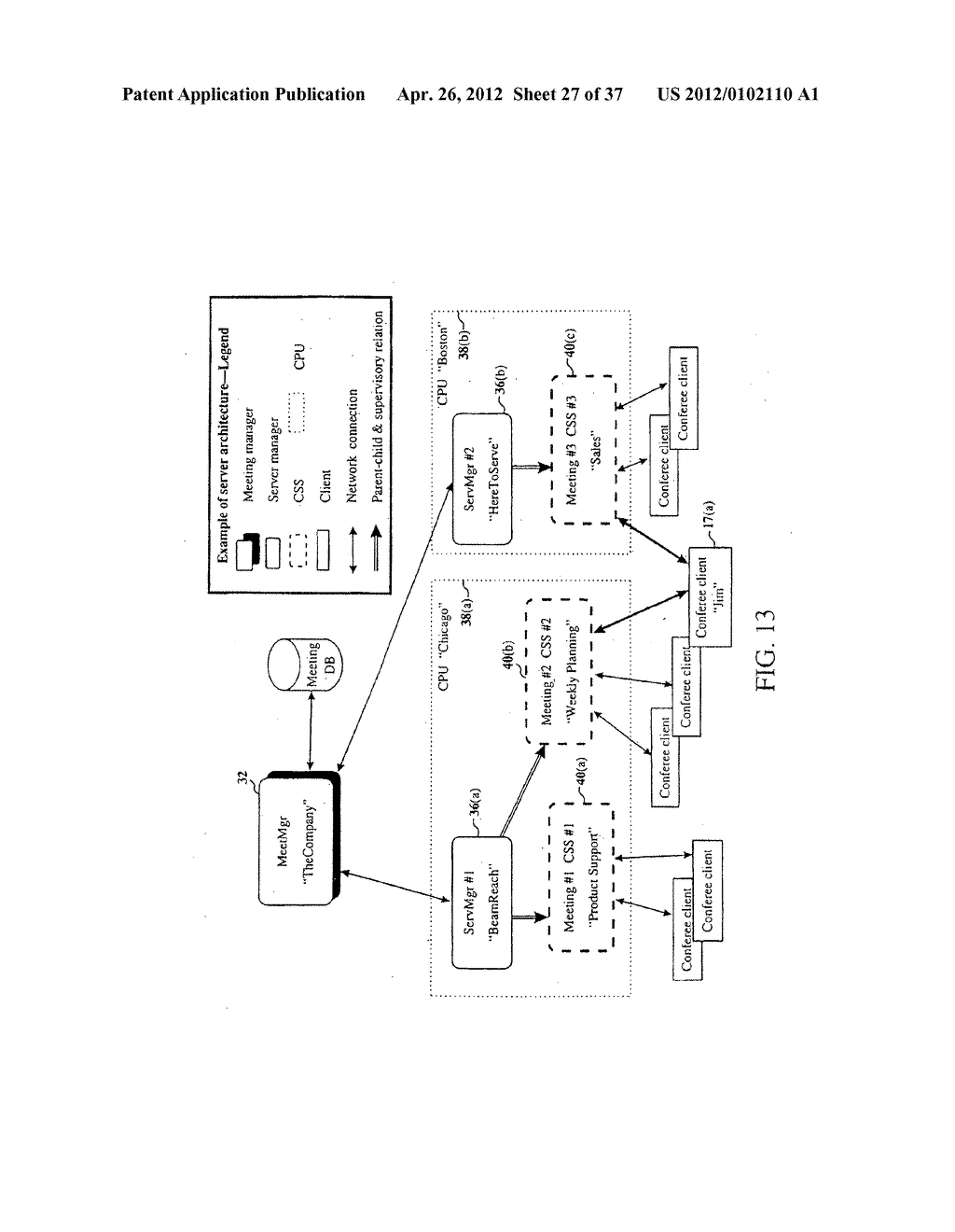 PRESENTING INFORMATION IN A CONFERENCE - diagram, schematic, and image 28