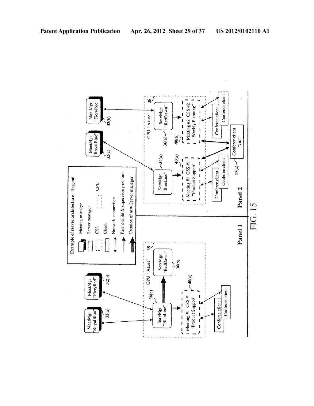 PRESENTING INFORMATION IN A CONFERENCE - diagram, schematic, and image 30