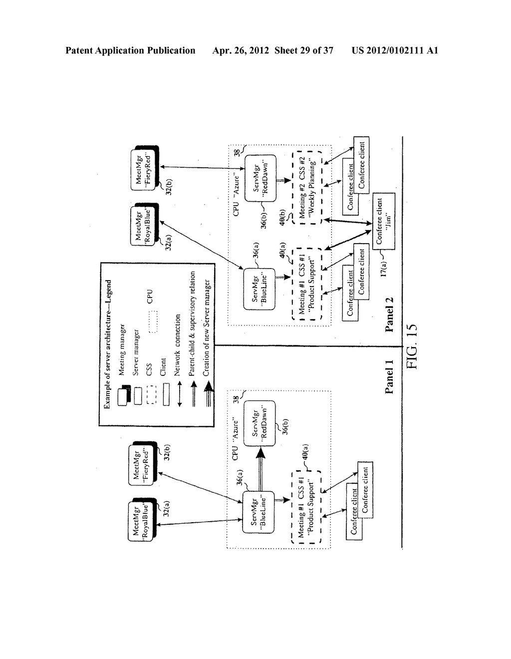 PRESENTING INFORMATION IN A CONFERENCE - diagram, schematic, and image 30