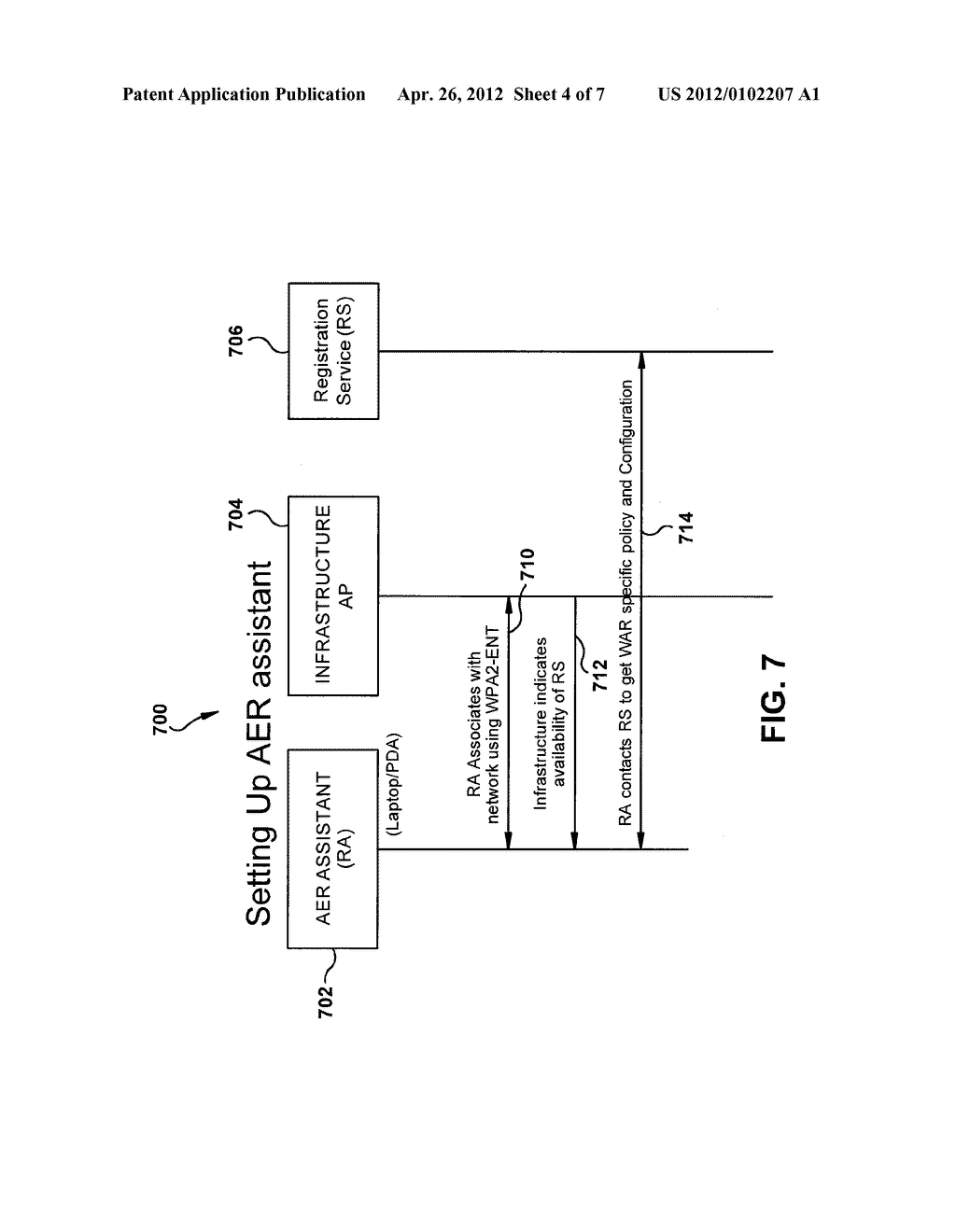 REGISTRATION OF AD-HOC GROUP MEMBERS INTO AN INFRASTRUCTURE NETWORK - diagram, schematic, and image 05