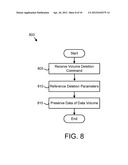 PRESERVING A DELETED DATA VOLUME diagram and image