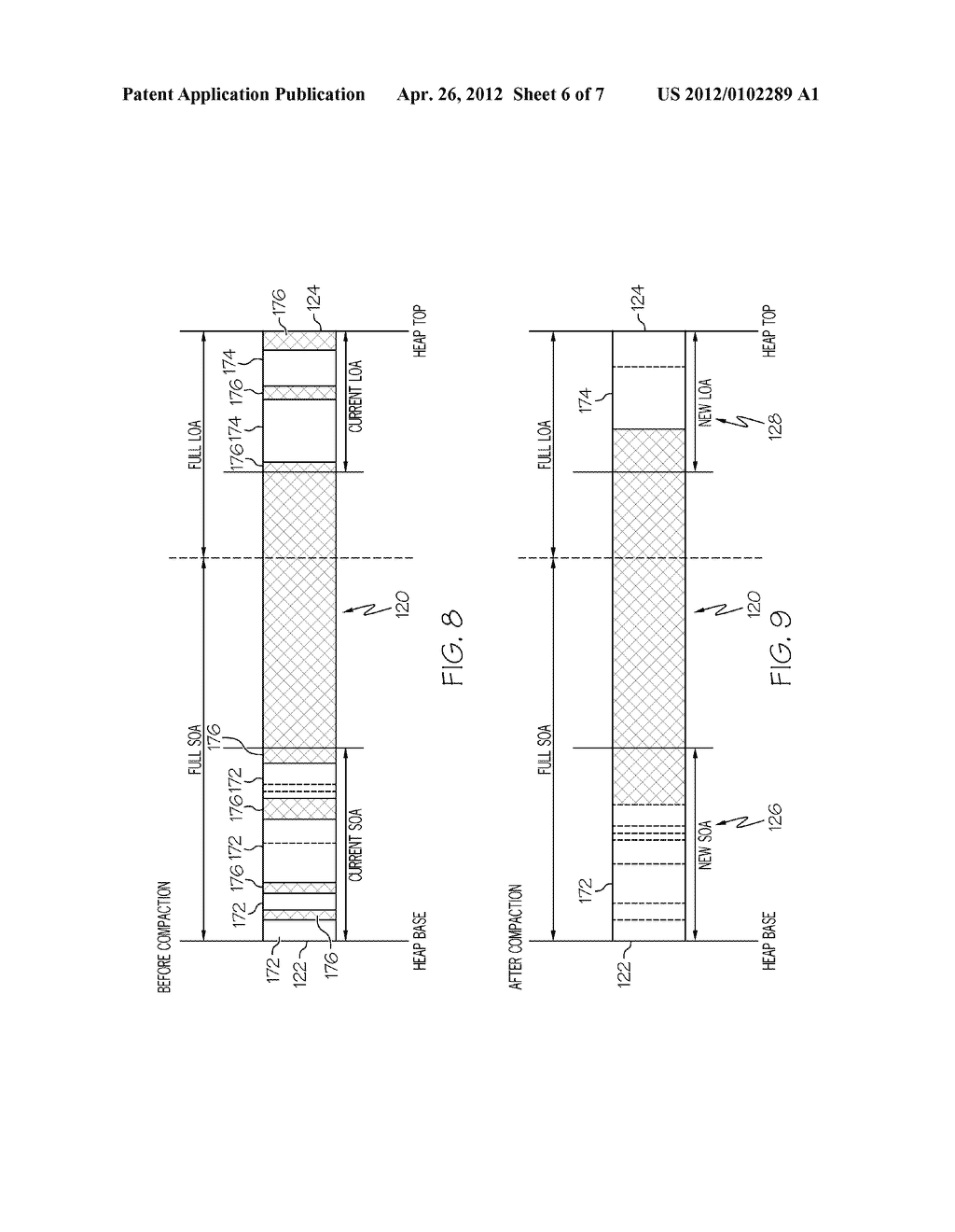 ORGANIZATION OF A SMALL OBJECT AREA AND A LARGE OBJECT AREA IN A JAVA HEAP - diagram, schematic, and image 07