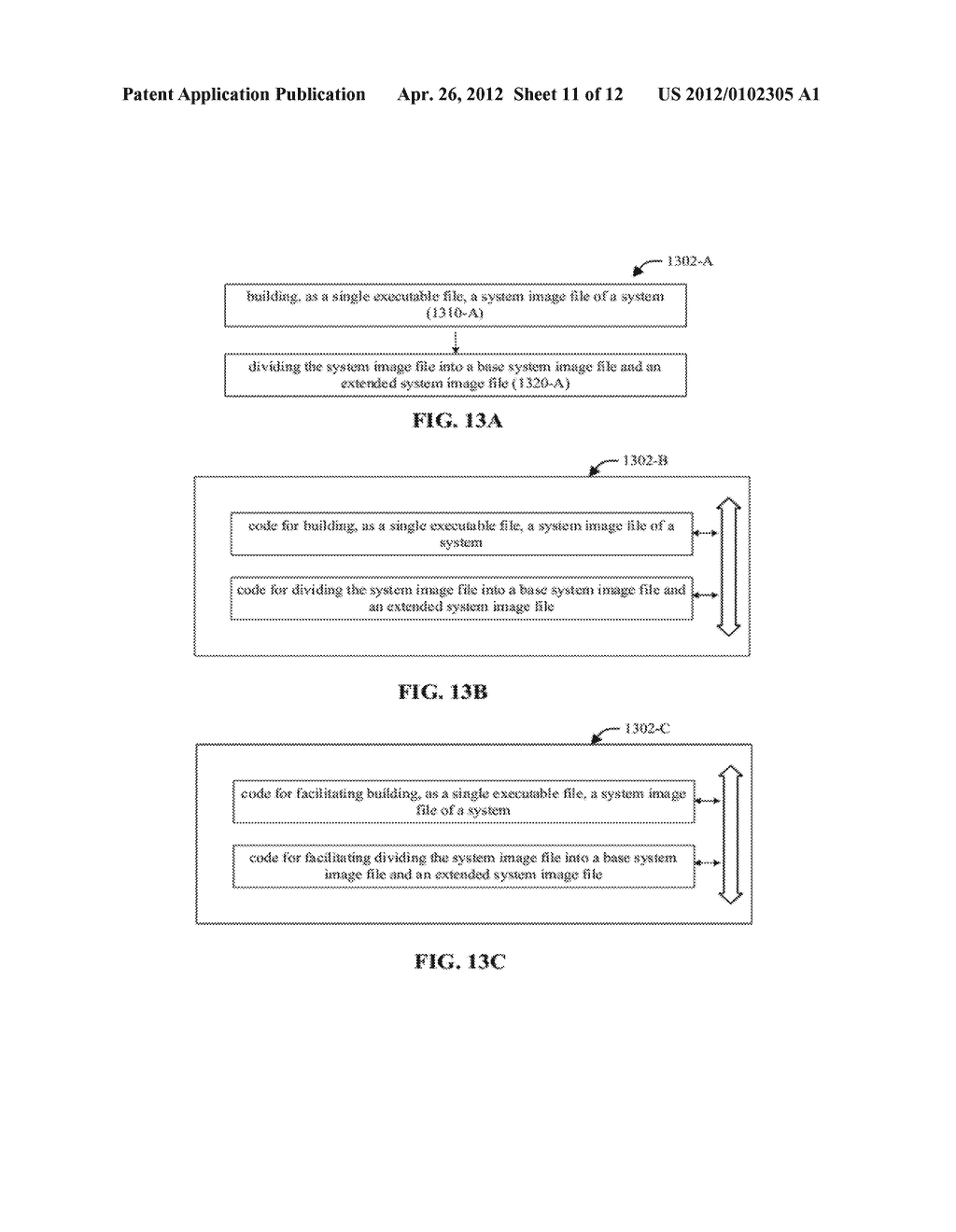 METHODS AND APPARATUS FOR BUILDING SYSTEM IMAGES AND SPLIT BOOTING - diagram, schematic, and image 12