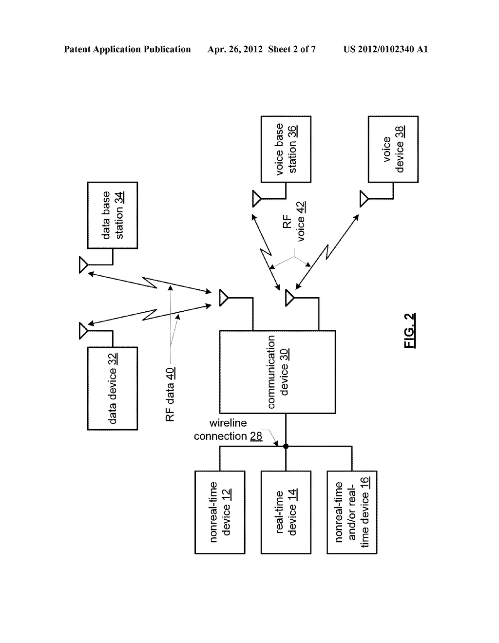 POWER MANAGEMENT FOR A MOBILE COMMUNICATION DEVICE AND METHOD FOR USE     THEREWITH - diagram, schematic, and image 03