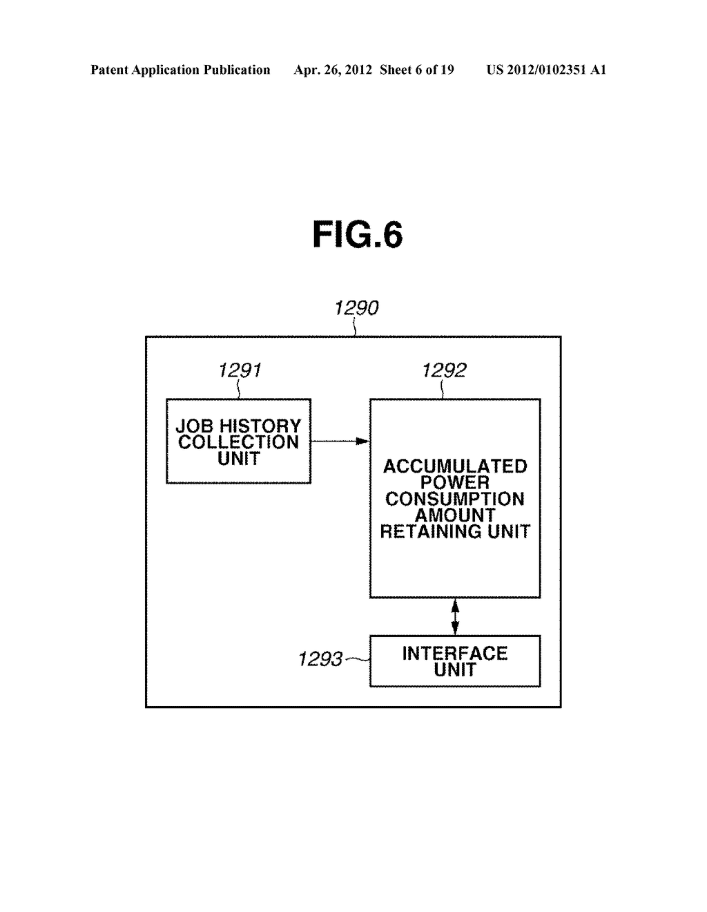 DATA PROCESSING APPARATUS AND POWER CONSUMPTION AMOUNT MANAGEMENT METHOD - diagram, schematic, and image 07