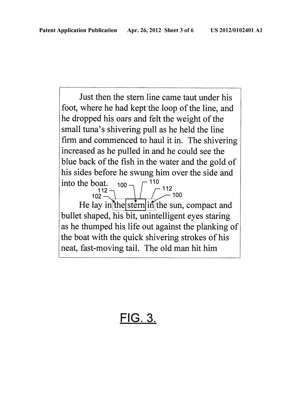 METHOD AND APPARATUS FOR PROVIDING TEXT SELECTION - diagram, schematic, and image 04