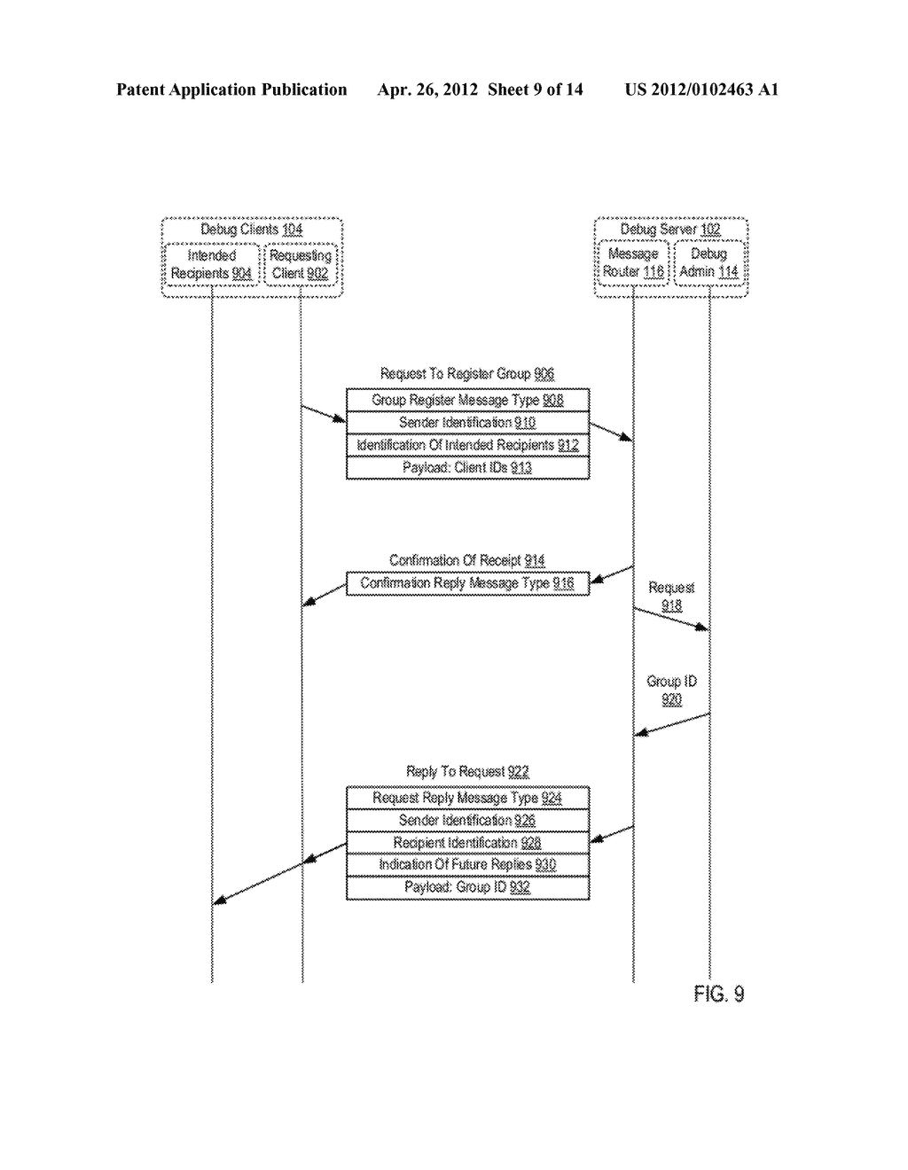 Collaborative Software Debugging In A Distributed System With Multi-Member     Variable Expansion - diagram, schematic, and image 10