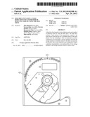 DISK DRIVE INCLUDING A NOISE REDUCTION UNIT AND METHOD OF REDUCING NOISE     BY USING THE DISK DRIVE diagram and image