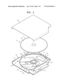 DISK DRIVE INCLUDING A NOISE REDUCTION UNIT AND METHOD OF REDUCING NOISE     BY USING THE DISK DRIVE diagram and image