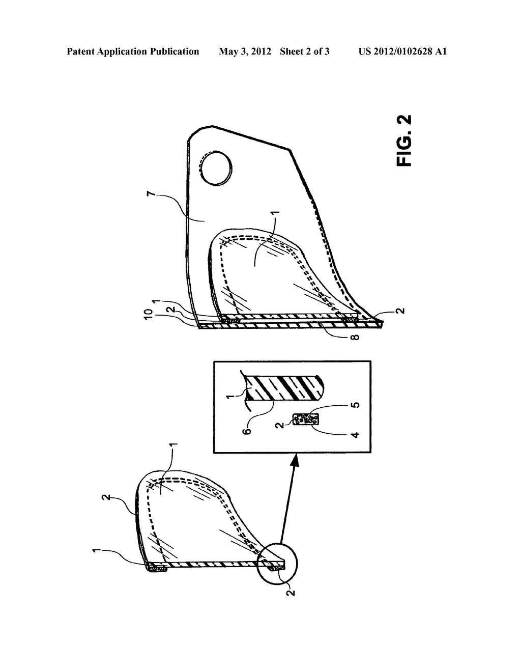 VISOR RETENTION SYSTEM - diagram, schematic, and image 03