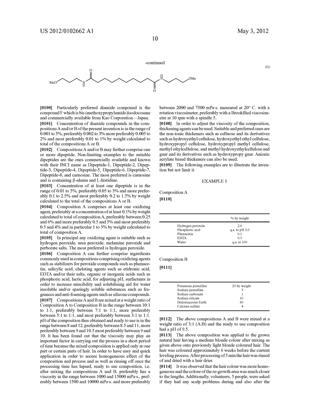 METHOD FOR LEVELLING HAIR COLOUR - diagram, schematic, and image 11