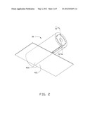 STRAP CONNECTING MEMBER AND ELECTRONIC DEVICE WITH THE STRAP CONNECTING     MEMBER diagram and image