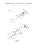 STRAP CONNECTING MEMBER AND ELECTRONIC DEVICE WITH THE STRAP CONNECTING     MEMBER diagram and image