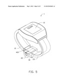 STRAP CONNECTING MEMBER AND ELECTRONIC DEVICE WITH THE STRAP CONNECTING     MEMBER diagram and image