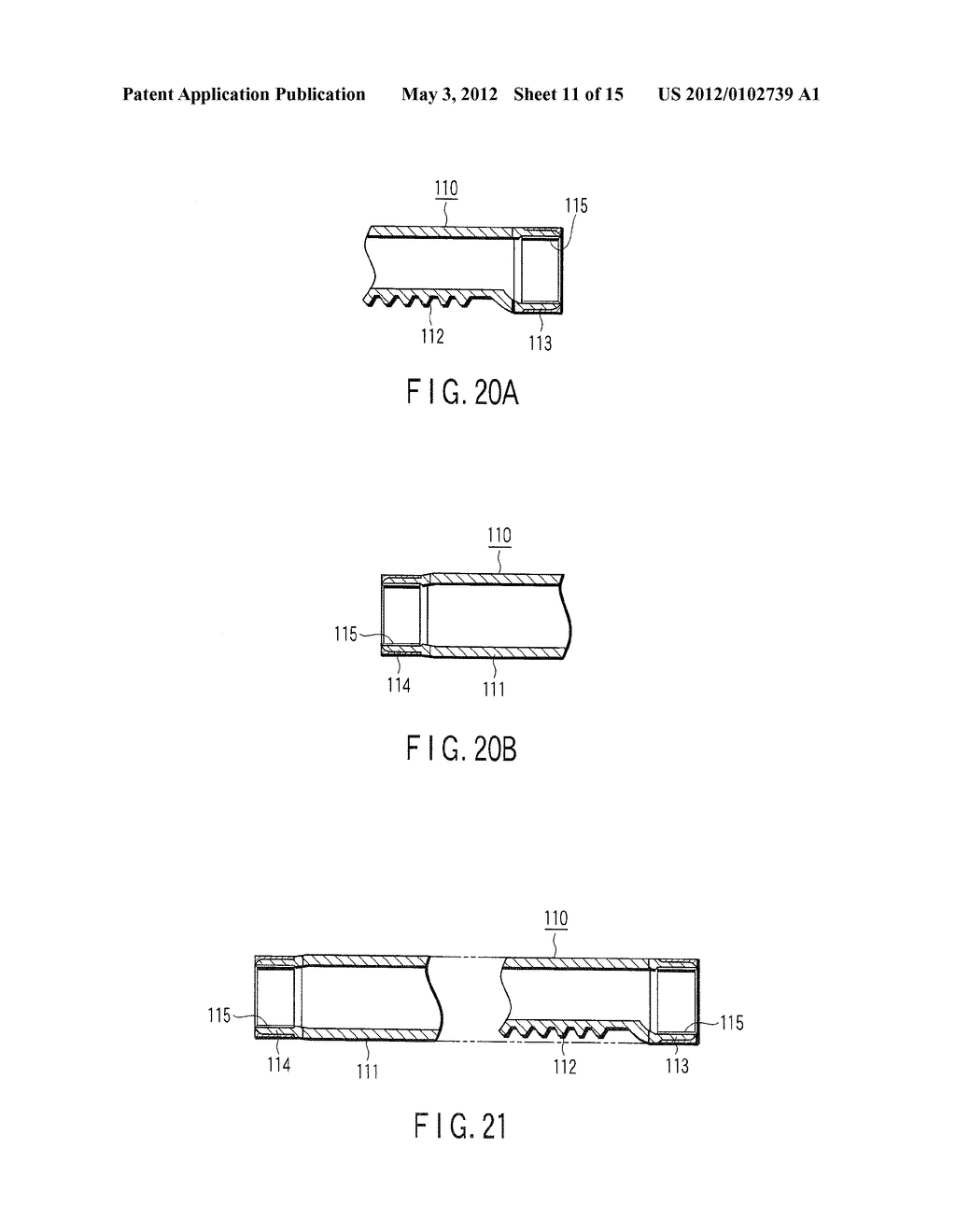 Hollow Rack End Diameter Reducing Method - diagram, schematic, and image 12