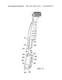 HAIR REMOVAL DEVICE WITH CARTRIDGE RETENTION COVER diagram and image