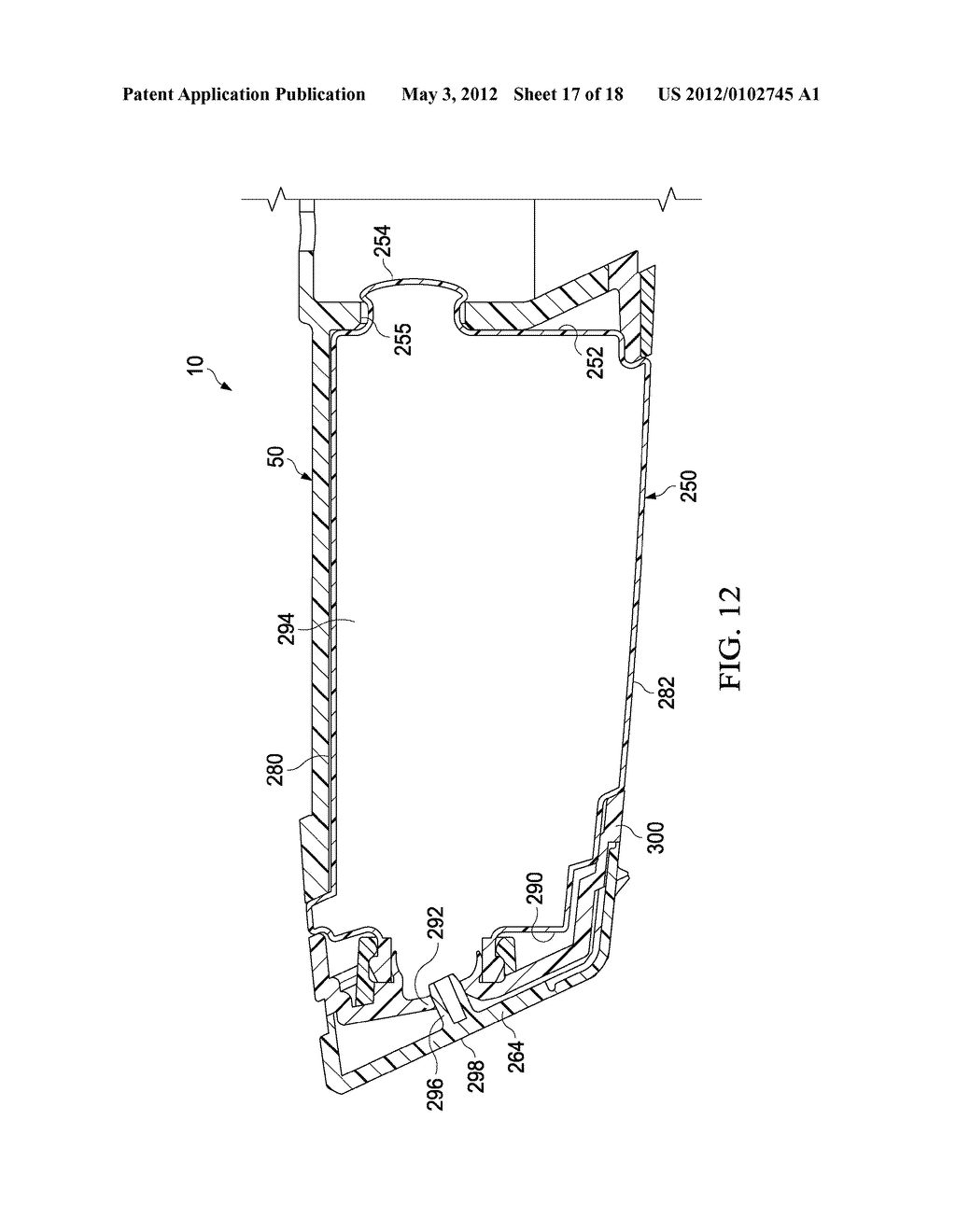 HAIR REMOVAL DEVICE WITH CARTRIDGE RETENTION COVER - diagram, schematic, and image 18