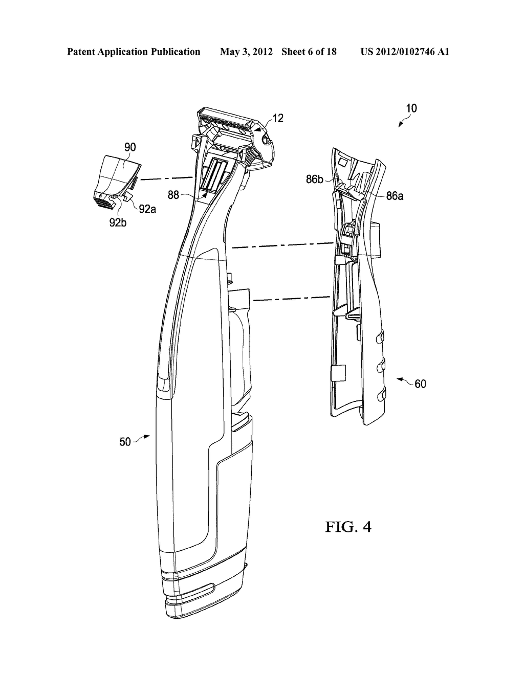 CARTRIDGE BIASING APPLICATOR FOR A HAIR REMOVAL DEVICE - diagram, schematic, and image 07