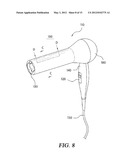 CYCLONE BLOWER BARREL HAIR DRYER CONFIGURATION diagram and image