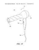 CYCLONE BLOWER BARREL HAIR DRYER CONFIGURATION diagram and image