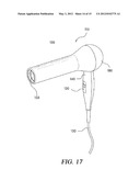 CYCLONE BLOWER BARREL HAIR DRYER CONFIGURATION diagram and image