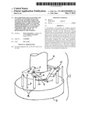 Self-adjusting, self-actuating and clamping stand employing only     non-elastic material parts for securing items in the vertical or     approximately vertical and the downward position, as in the case     addressed herein as an example, that being the case of the  EZ Christmas     tree stand , as registered on the internet diagram and image