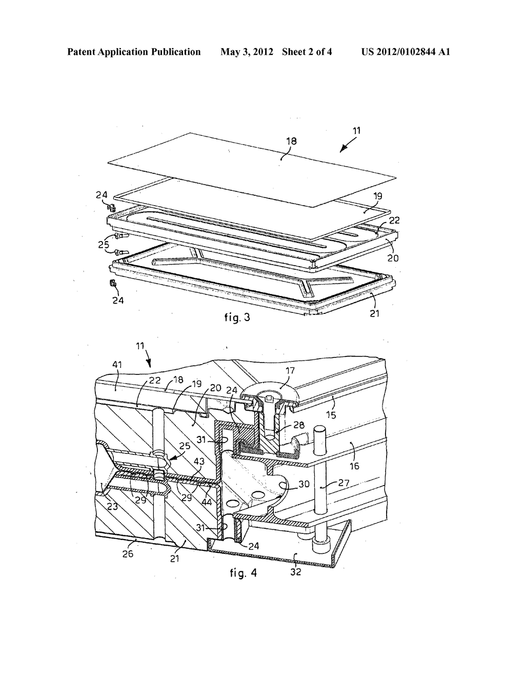 Modular Panel For Making Covering Structures For Walls, Covering     Structures Or Walls And Method - diagram, schematic, and image 03