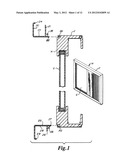 PLASTIC WINDOW FRAME TRIM FOR CORRUGATED BUILDING WALLS AND INSTALLATION     METHOD diagram and image