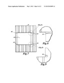 PLASTIC WINDOW FRAME TRIM FOR CORRUGATED BUILDING WALLS AND INSTALLATION     METHOD diagram and image