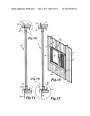 PLASTIC WINDOW FRAME TRIM FOR CORRUGATED BUILDING WALLS AND INSTALLATION     METHOD diagram and image