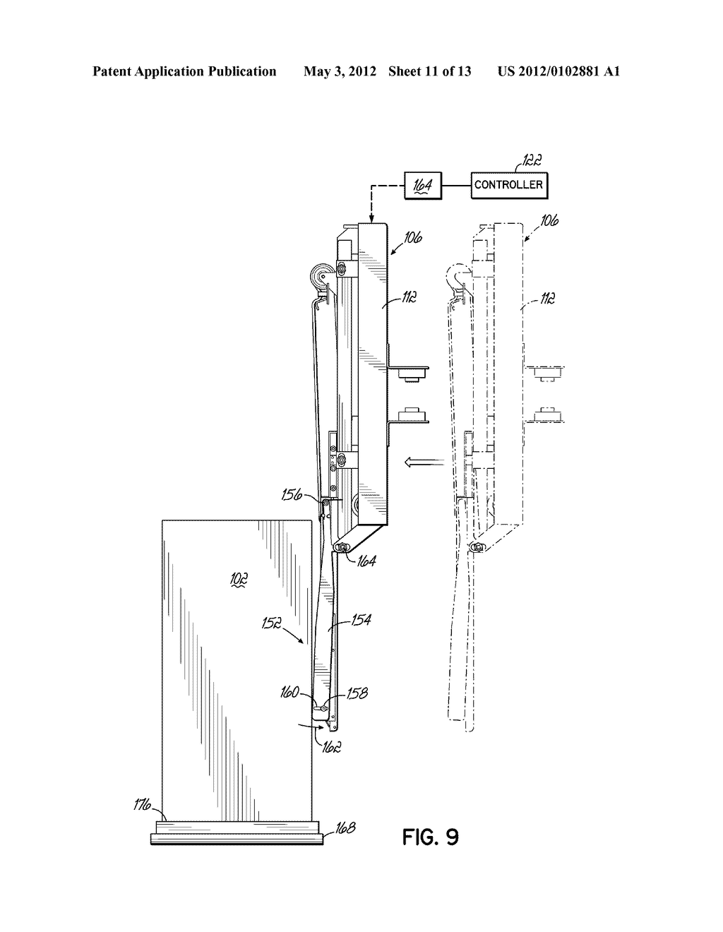 Bladder Clamp And Related Methods And Apparatus For Wrapping Loads - diagram, schematic, and image 12