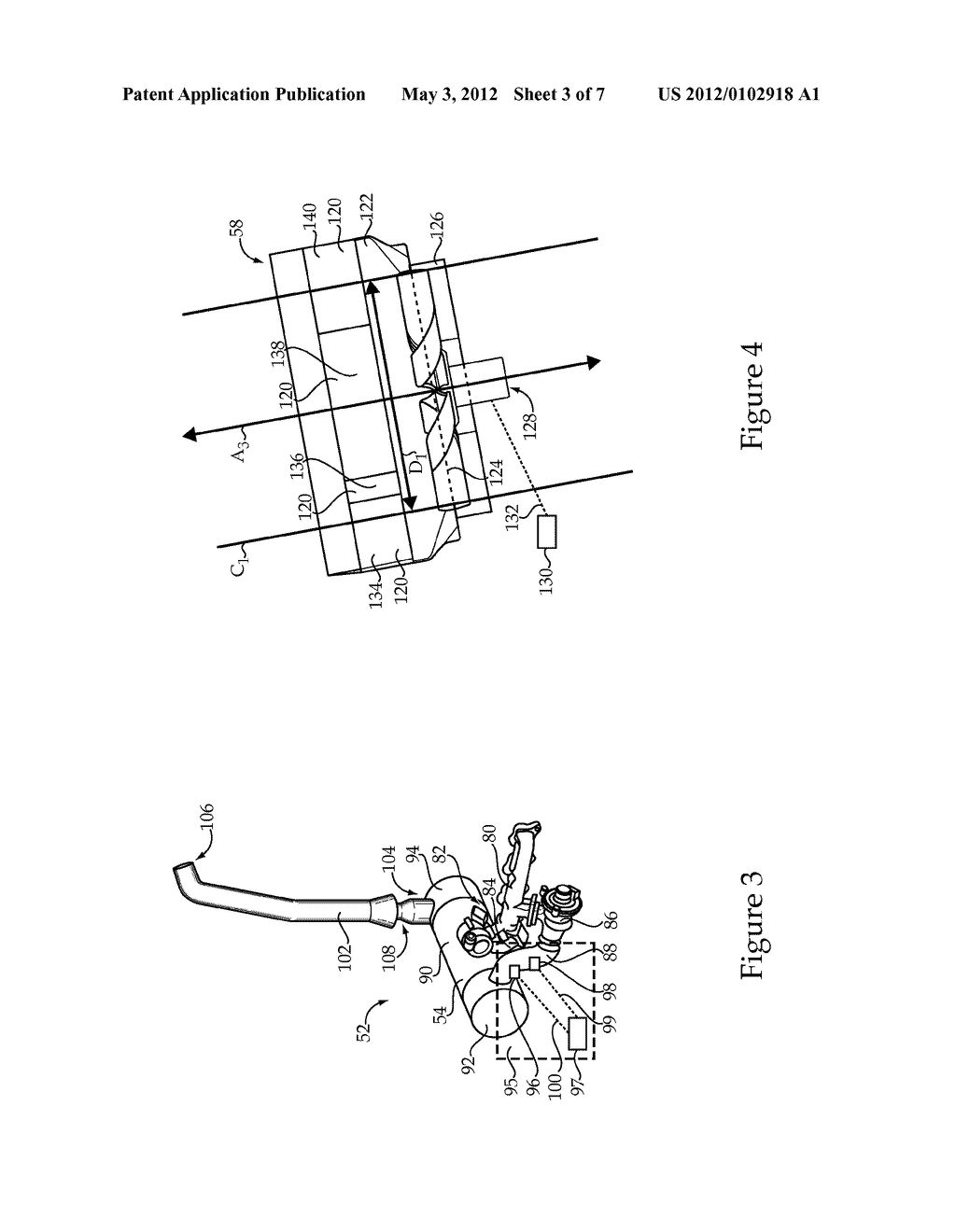 METHOD OF MIXING EXHAUST GAS EXITING AN EXHAUST STACK OUTLET WITH COOLING     AIR EXITING A COOLING PACKAGE OUTLET AND MACHINE USING SAME - diagram, schematic, and image 04