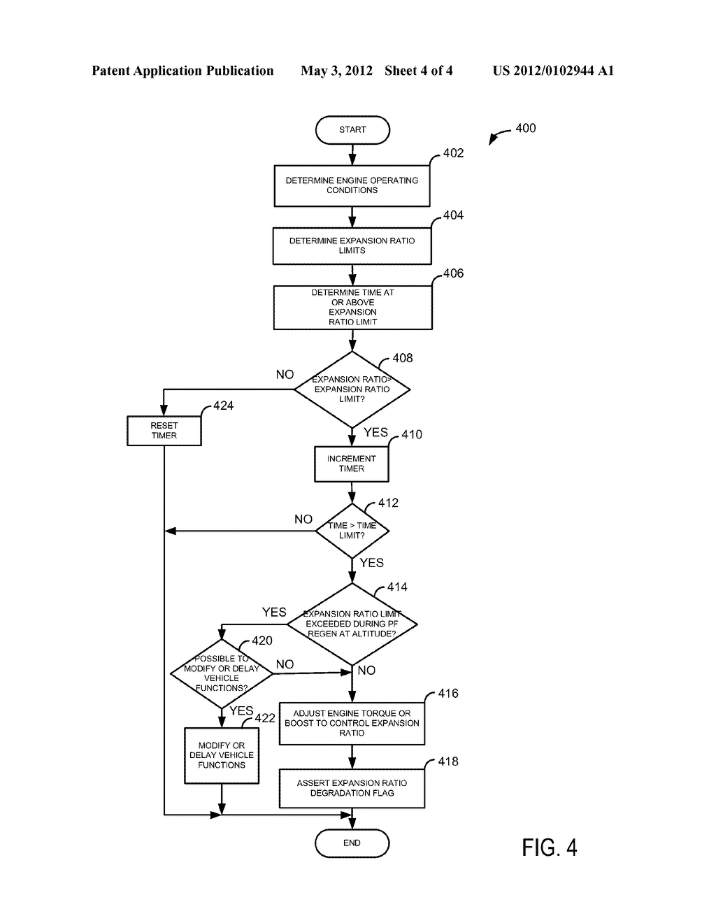 Method and System for Limiting Output of a Boosted Engine - diagram, schematic, and image 05