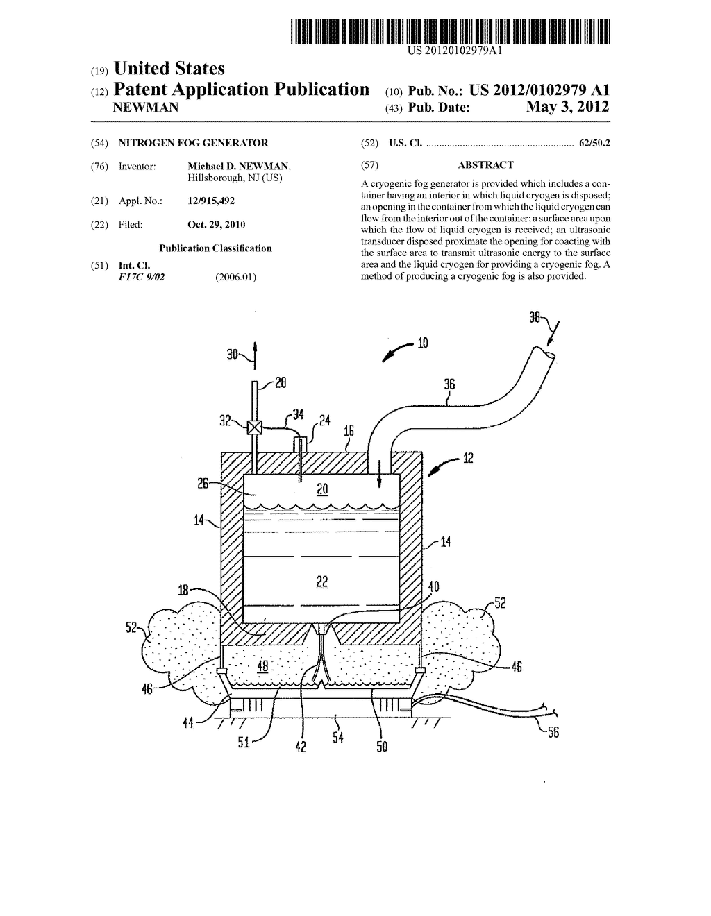 NITROGEN FOG GENERATOR - diagram, schematic, and image 01