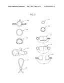 Friction Based Forehead and Hair Jewelry System diagram and image