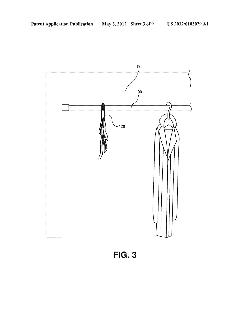 APPAREL HOLDING SYSTEM, APPAREL HOLDING DEVICE FOR WASH/DRY CYCLE, METHOD     OF FABRICATING APPAREL HOLDING DEVICE FOR WASH/DRY CYCLE - diagram, schematic, and image 04