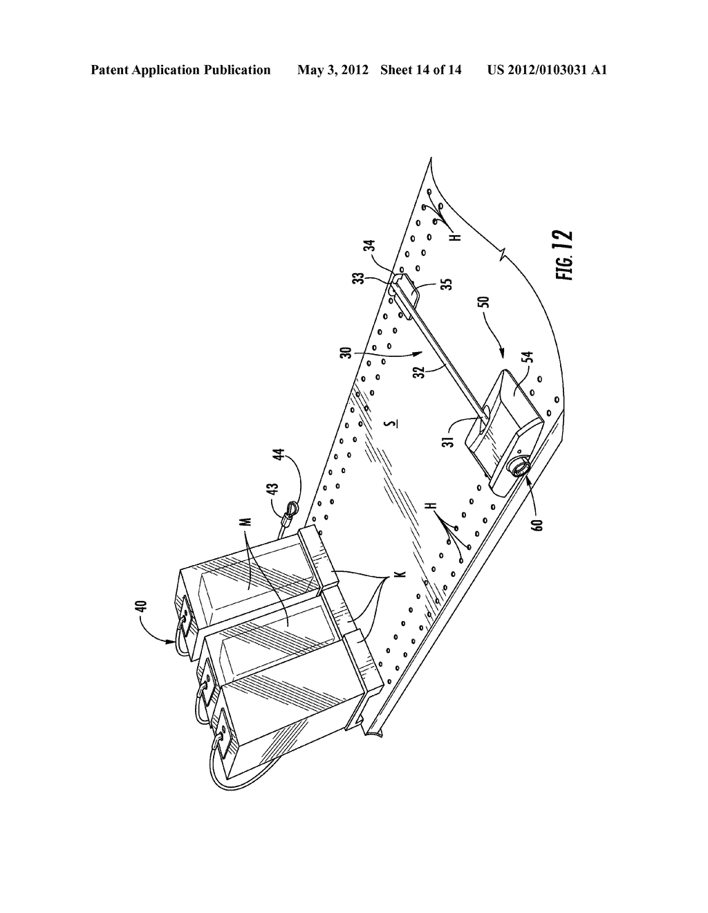 SECURITY SYSTEM FOR MERCHANDISE SHELF - diagram, schematic, and image 15