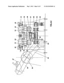 ROLLING PROCESS AND RELATING LONGITUDINAL, MULTI-STAND ROLLING MILL OF     CONTINUOUS, RESTRAINED TYPE FOR HOLLOW BODIES diagram and image