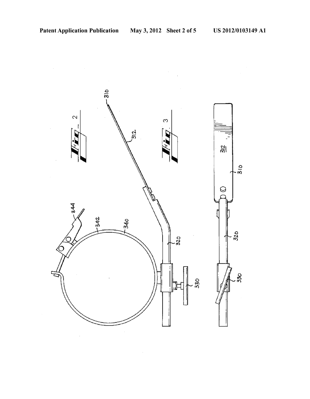 Apparatus And Method For Spirally Slicing Meat - diagram, schematic, and image 03